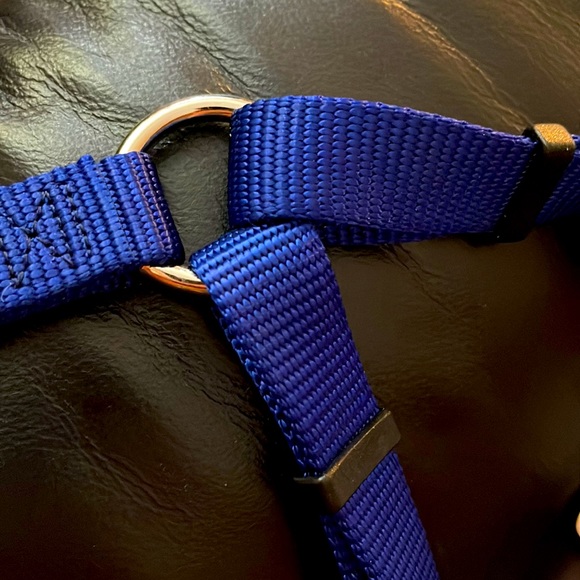 New and Tagged Adjustable Blue Harness. Medium 20”-28” Grith PRICE DROP - Picture 10 of 12